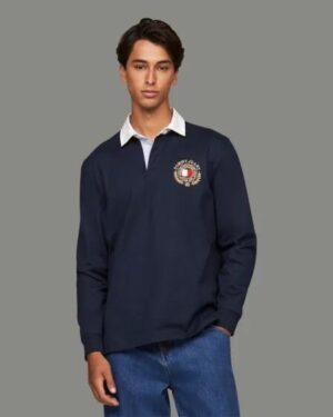 Tommy Hilfiger Tommy Hilfiger Rugby Longsleeve Dark Night Navy