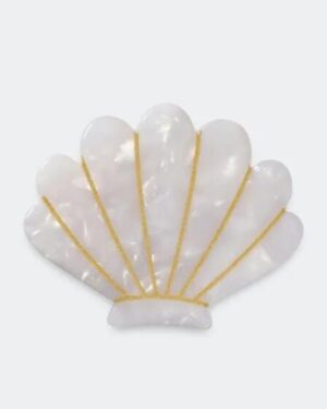 Crocs Accessories Crocs Accessories White and Gold Seashell Jibbitz Multi