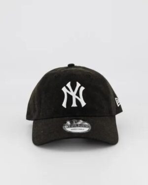 New Era New Era NY Yankees Vintage Canvas 9TWENTY Strapback Black