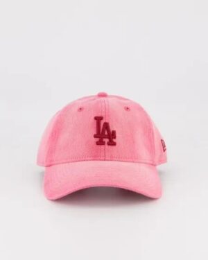 New Era New Era LA Dodgers 9TWENTY Denim Cap Pastel Pink