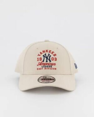 New Era New Era MLB Arch 9FORTY A-Frame Cap Light Beige