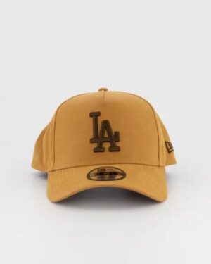 New Era New Era LA Dodgers 9FORTY A-Frame Cap Med Beige
