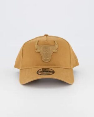 New Era New Era Chicago Bulls 9FORTY A-Frame Cap Med Beige