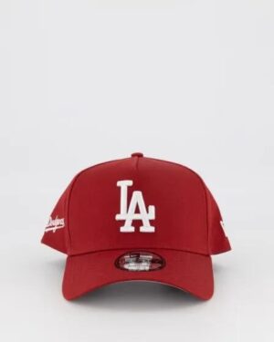 New Era New Era 9FORTY LA Dodger Cap Dark Red