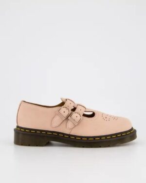 Dr Martens Dr Martens 8065 Nubuck Leather Mary Jane Powder Pink Milled Nubuck Wp