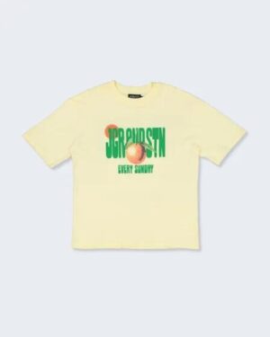 JGR & STN JGR & STN Sundays Oversized T-Shirt Butter