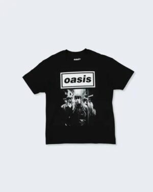 Licensing Essentials Licensing Essentials Oasis Classic T-shirt Black