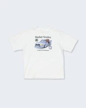Market Market Des Bear T-Shirt White