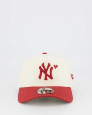 New Era New Era 39THIRTY AFRAME New York Yankees Heart Cap White