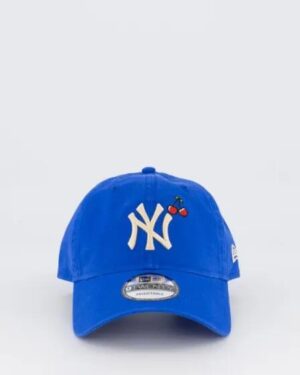 New Era New Era 9TWENTY New York Yankees Cherry Cap Bright Blue