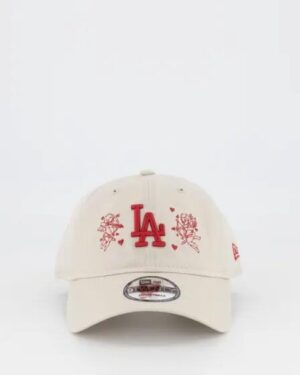 New Era New Era 9TWENTY Valentines Los Angeles Dodgers Cap Light Beige