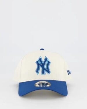 New Era New Era 9FORTY A-FRAME 2Tone Blueberry New York Yankees Cap White