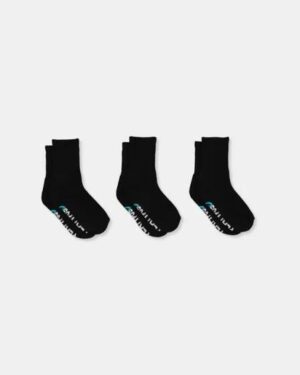 Platypus Socks Platypus Socks Platypus Kids Crew Socks 3 PK Black