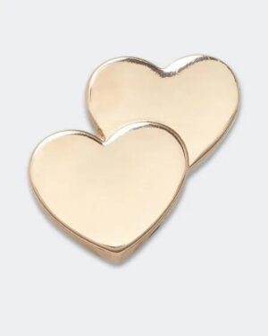 Crocs Accessories Crocs Accessories Gold Double Heart Jibbitz Multi