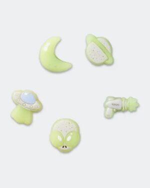 Crocs Accessories Crocs Accessories Glow in Dark Space 5PK Jibbitz Multi