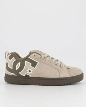 DC DC Mens Court Graffik Taupe