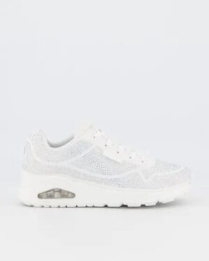 Skechers Skechers Womens Uno - Disco Rave White
