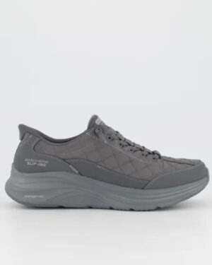 Skechers Skechers Mens Contour Foam Slip Ins Charcoal