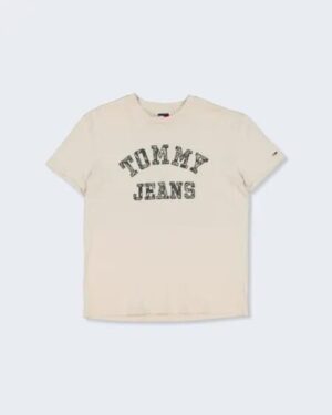 Tommy Hilfiger Tommy Hilfiger Regular Paisley College T-Shirt Newsprint