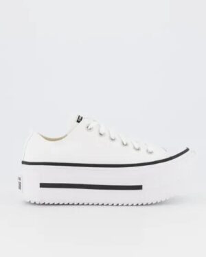 Converse Converse Chuck Taylor All Star Lift Double Stack Low Top White