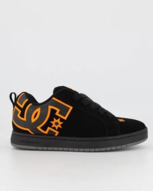 DC DC Mens Court Graffik Black