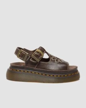 Dr Martens Dr Martens Womens Dunnet Flower Kelp Brown Ar Rogue