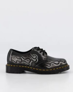Dr Martens Dr Martens 1461 Inferno Lace-Up Leather Shoes Silver Arcadia