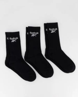 Reebok Reebok Reebok Core Crew Socks 3PK Black