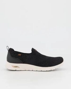 Skechers Skechers Womens Arch Fit Refine 2.0 Black Rose Gold
