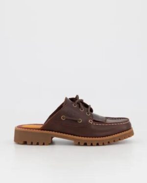 Timberland Timberland Womens Noreen Mule Burgundy Full Grain