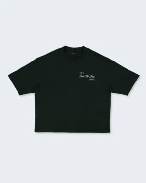 Zanerobe Zanerobe Keychain Crop Flow Tee Forest