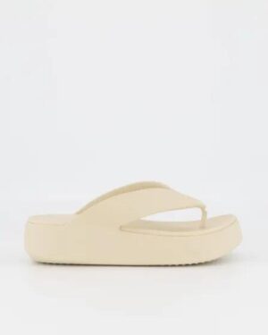 Crocs Crocs Getaway Groove Platform Flip Thong Sandstone