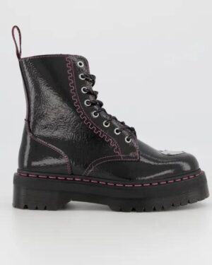 Dr Martens Dr Martens Jadon Black Distressed Patent