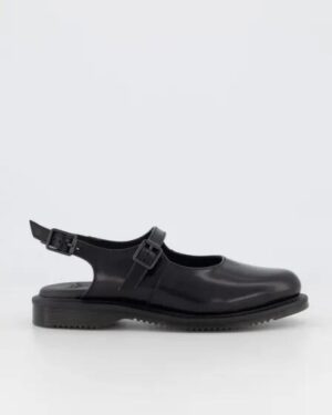Dr Martens Dr Martens Womens Madaline Mary Jane Black Polished Smooth