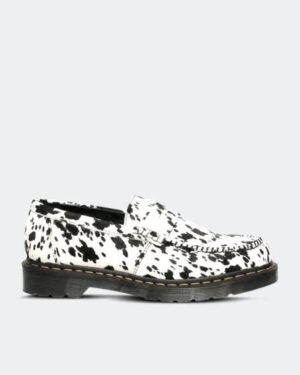 Dr Martens Dr Martens Penton Loafer Cream+Black Dalmatian Print Hair On
