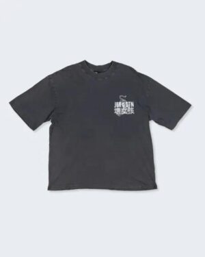JGR & STN JGR & STN Dee Oversized T-Shirt Charcoal
