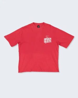 JGR & STN JGR & STN Dee Oversized T-Shirt Washed Red