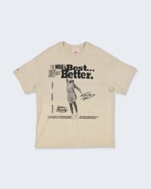 Mitchell & Ness Mitchell & Ness Signature Lakers Dynasty T-Shirt Oatmeal