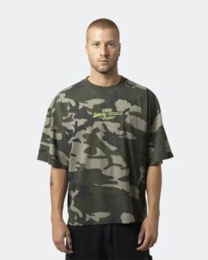 Mitchell & Ness Mitchell & Ness 48 Camo Lakers Tee Green Camo