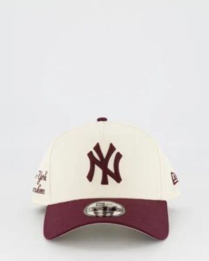 New Era New Era 9FORTY A-FRAME New York Yankees Cap White