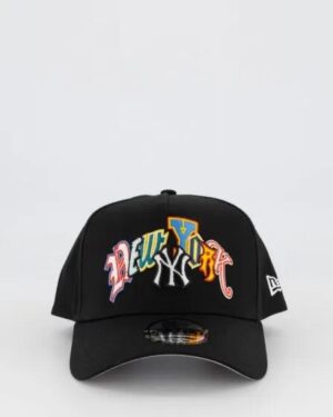 New Era New Era 9FORTY A-FRAME New York Yankees Cap Black