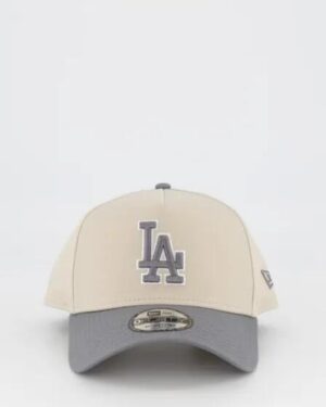 New Era New Era 9FORTY A-FRAME Los Angeles Dodgers Cap Light Beige