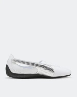 Puma Puma Womens Speedcat Ballet Nova Metallic Puma White-Puma Black