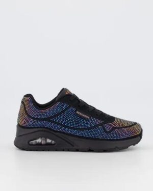 Skechers Skechers Womens Uno - Disco Rave Black