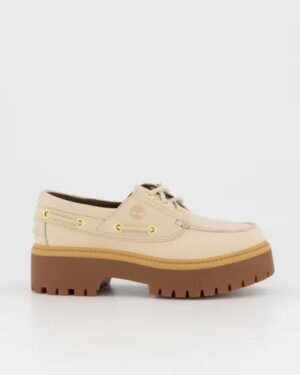 Timberland Timberland Womens Stone Street Boat Shoe Taupe
