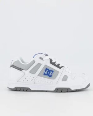 DC DC Mens Stag Skate Shoes White