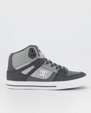 DC DC Mens Pure High Top Grey