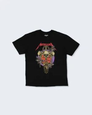 Licensing Essentials Licensing Essentials Metallica Classic T-shirt Black