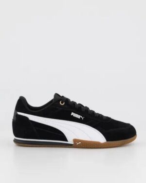 Puma Puma Womens Bella Donna Suede Puma Black-Puma White