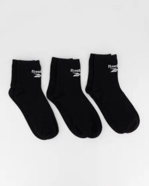 Reebok Reebok Reebok Core Ankle Socks 3PK Black